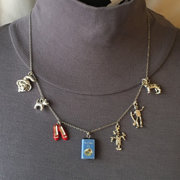 Wizard of Oz by L. Frank Baum Handmade Literature Necklace, Book Cover, Witch - Picture 7 of 14